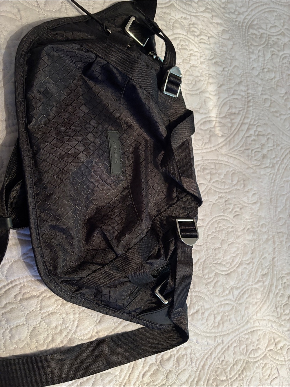 Athleta Black Excursion Belt Bag